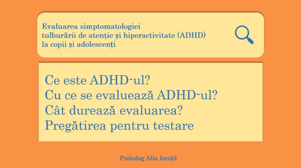 Tulburarea de atenție și hiperactivitate (ADHD) la copii și&nbsp;adolescenți